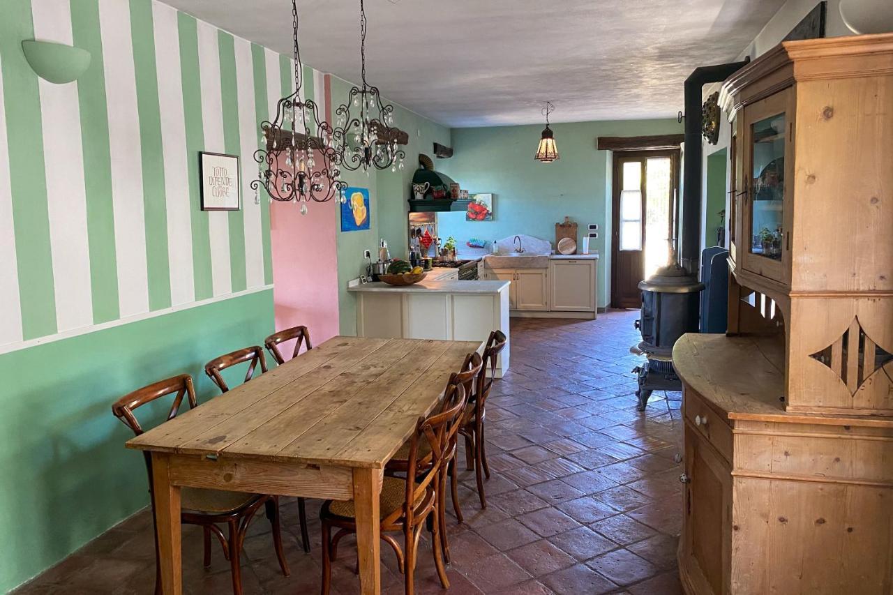 Vakantiehuis Casa Dolce Vista Monastero Bormida Zewnętrze zdjęcie