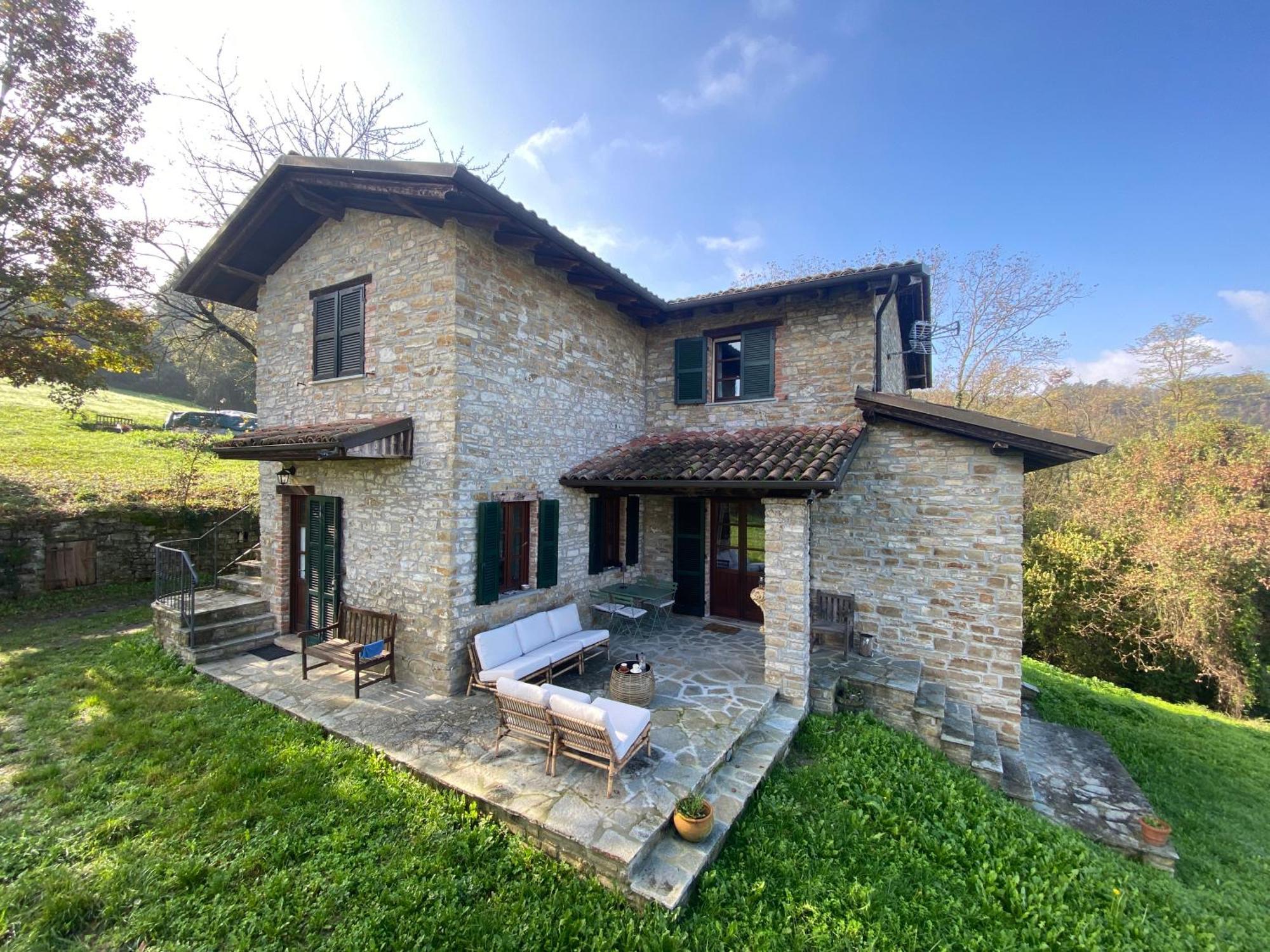Vakantiehuis Casa Dolce Vista Monastero Bormida Zewnętrze zdjęcie