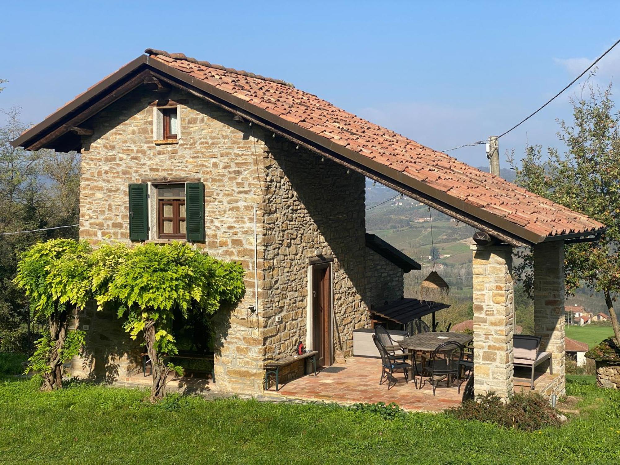 Vakantiehuis Casa Dolce Vista Monastero Bormida Zewnętrze zdjęcie